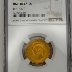 1904 AP Russia 10 Roubles NGC UNC Details